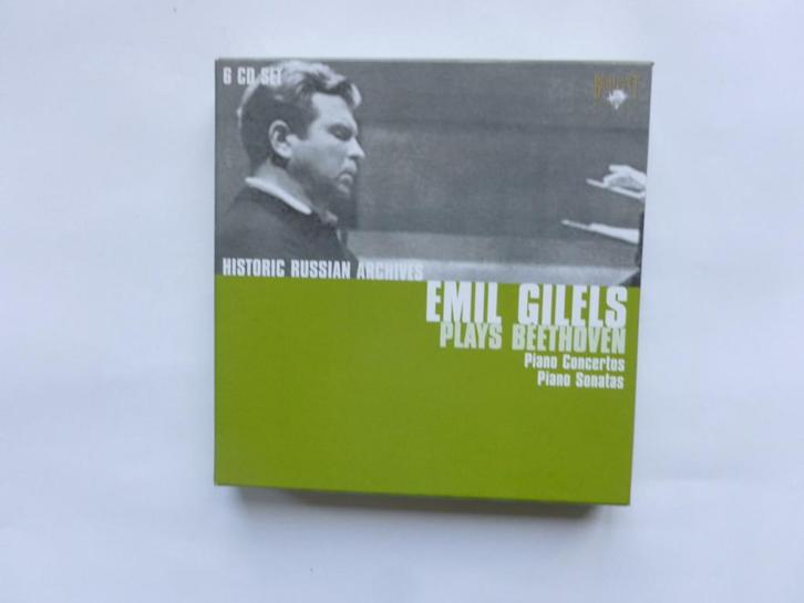 Emil Gilels plays Beethoven - piano concertos (6 CD), Cd's en Dvd's, Cd's | Klassiek, Zo goed als nieuw, Verzenden