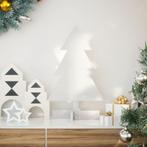 vidaXL Kerstdecoratie kerstboom 60 cm massief grenenhout wit, Diversen, Verzenden, Nieuw