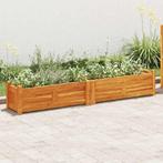 vidaXL Plantenbak verhoogd 150x30x25 cm acaciahout, Tuin en Terras, Bloembakken en Plantenbakken, Minder dan 30 cm, 100 cm of meer