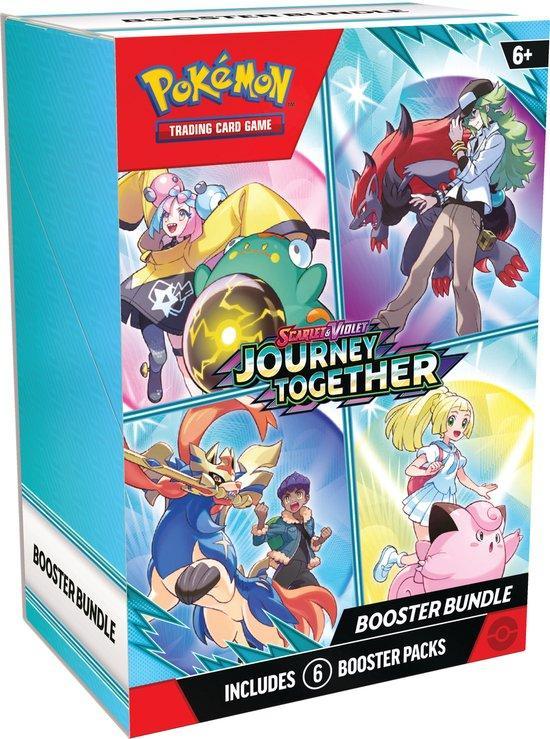 Pokemon SV09 Journey Together - Booster Bundle 6 Stuks - Kaa, Hobby en Vrije tijd, Verzamelkaartspellen | Pokémon, Nieuw, Verzenden