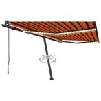 vidaXL Luifel automatisch met LED windsensor 450x350 cm, Verzenden, Nieuw