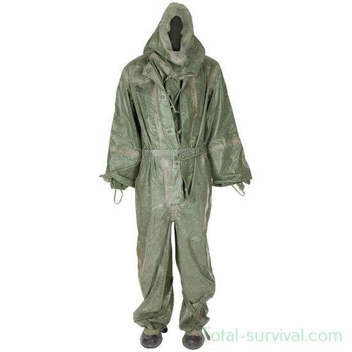 CZ/SK OPCH-70 NBC rubber coverall, Hazmat, legergroen, Verzamelen, Militaria | Algemeen, Ophalen of Verzenden