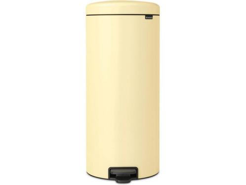 Brabantia NewIcon Prullenbak - 30 liter - Mellow Yellow, Huis en Inrichting, Woonaccessoires | Overige, Zo goed als nieuw, Verzenden