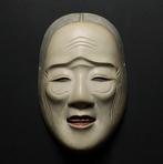 Noh masker - Uba  door Nakajima Senun  met originele