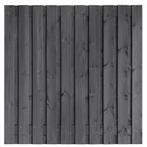 Schutting Tuinscherm Hengelo 180x180cm Zwart Geimpregneerd G, 1 tot 2 meter, Minder dan 3 meter, Nieuw, Ophalen of Verzenden