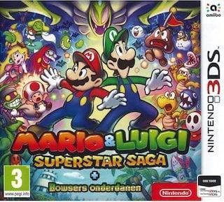 Mario & Luigi Superstar Saga + Bowsers Onderdanen (Losse..., Spelcomputers en Games, Games | Nintendo 2DS en 3DS, Zo goed als nieuw