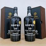 Kopke - 20 years old Tawny - Douro - 2 Flessen (0.75 liter), Nieuw