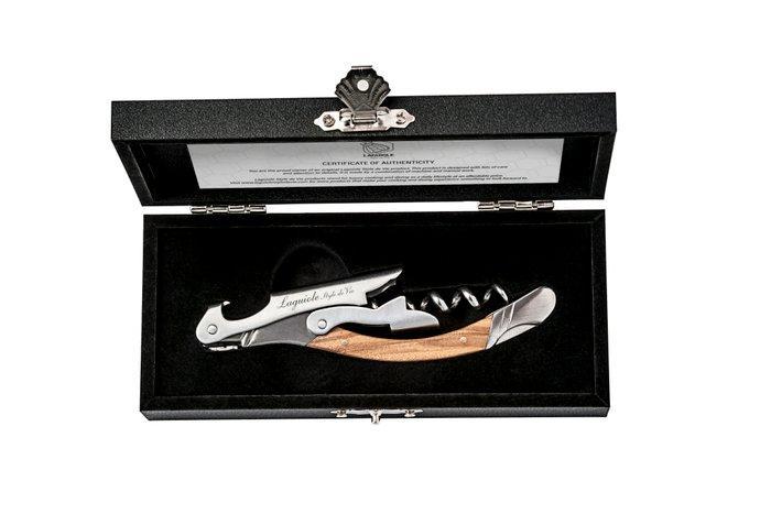 Laguiole - Corkscrew - Olive Wood - style de - Kurkentrekker, Antiek en Kunst, Antiek | Keukenbenodigdheden