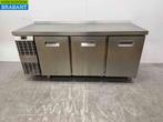 RVS Electrolux Koelwerkbank 3 deuren 172 cm 230V Horeca, Ophalen of Verzenden, Gebruikt