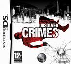 DS Unsolved Crimes, Spelcomputers en Games, Games | Nintendo DS, Verzenden, Zo goed als nieuw