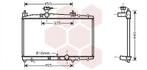 RADIATOR VOOR TOYOTA ECHO 2000-2003 1640033070, Ophalen of Verzenden, Nieuw