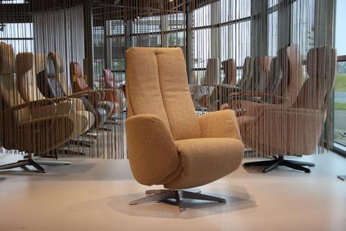 Relaxfauteuil stof Twice TW-290 De Toekomst 3 motoren + accu, Huis en Inrichting, Fauteuils, Nieuw, Stof, Ophalen of Verzenden