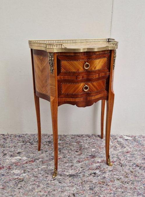 Exceptionele Bombée Commode - Dubbel gebogen - Ladekast -, Antiek en Kunst, Curiosa en Brocante