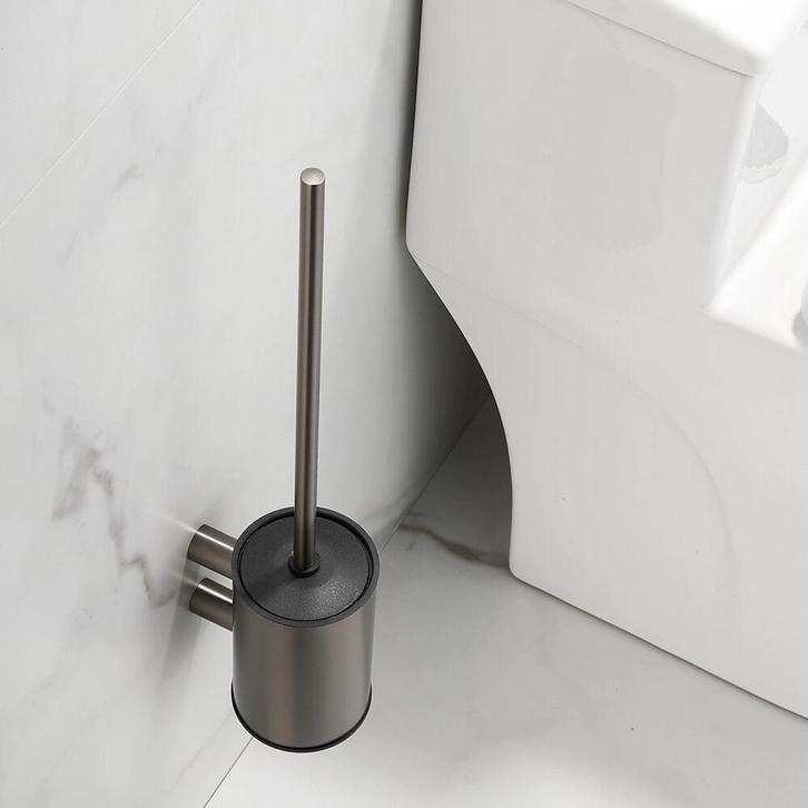 Toiletborstel Aquasplash Academy Gunmetal, Doe-het-zelf en Verbouw, Sanitair, Ophalen of Verzenden