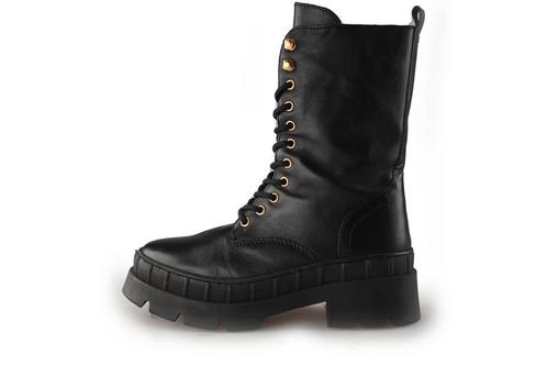 Omoda Veterboots in maat 37 Zwart | 10% extra korting, Kleding | Dames, Schoenen, Zwart, Zo goed als nieuw, Overige typen, Verzenden