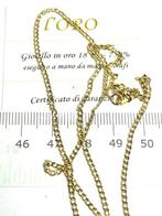 Halsketting - 18 karaat Geel goud, Sieraden, Tassen en Uiterlijk, Kettingen, Nieuw