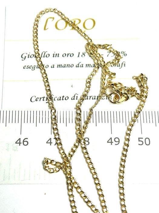 Halsketting - 18 karaat Geel goud, Sieraden, Tassen en Uiterlijk, Kettingen