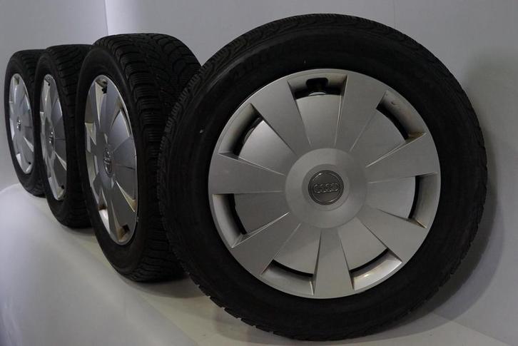 Audi A3 8V  16 inch velgen Bridgestone  Winterbanden Origine, Auto-onderdelen, Banden en Velgen, Velg(en), Gebruikt, 16 inch, Winterbanden