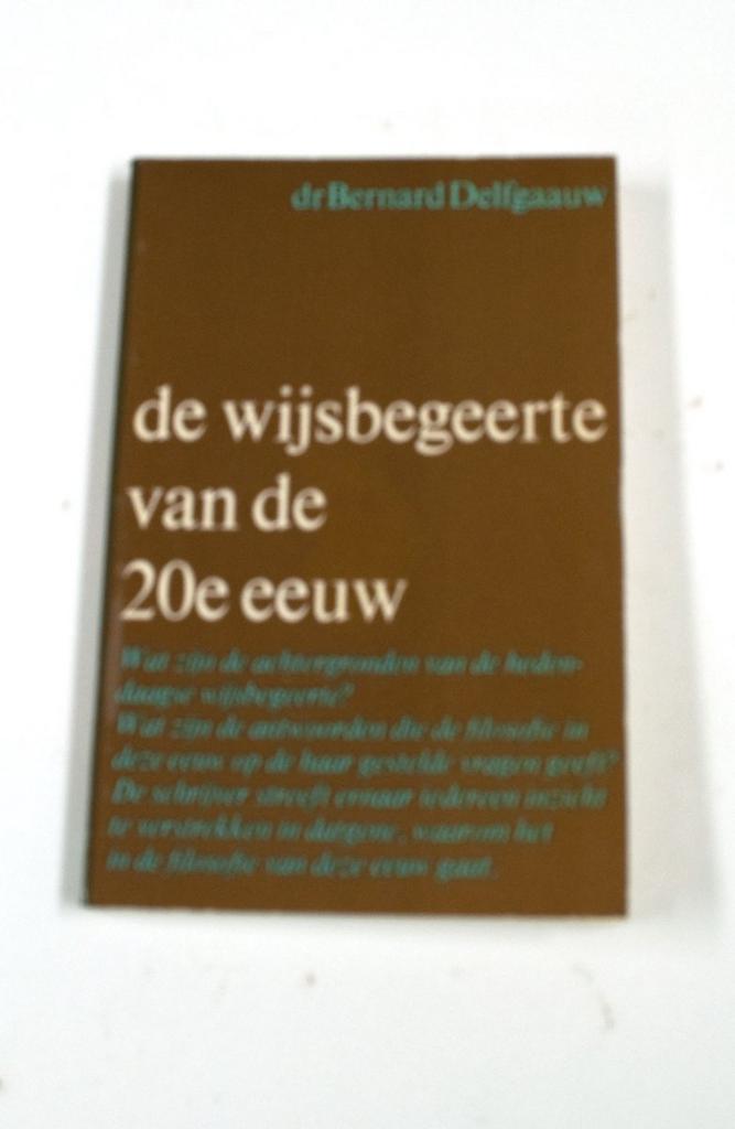 De wijsbegeerte van de 20e eeuw 9789029306027 Delfgaauw, Boeken, Filosofie, Gelezen, Verzenden