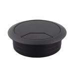 Kabeldoorvoer bureau 50mm - Zwart - Per stuk, Verzenden, Nieuw