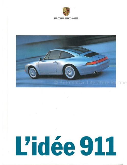 1997 PORSCHE 911 CARRERA, TARGA & TURBO HARDCOVER BROCHURE, Boeken, Auto's | Folders en Tijdschriften, Porsche