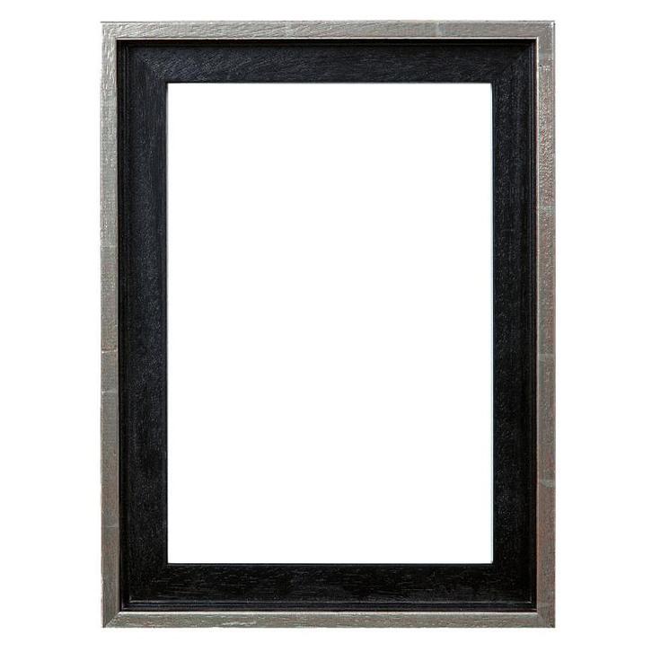 Baklijst Zwart/Zilver 100x100 cm, Huis en Inrichting, Woonaccessoires | Lijsten