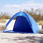 vidaXL Strandtent waterdicht azuurblauw, Caravans en Kamperen, Verzenden, Nieuw, Tot en met 2