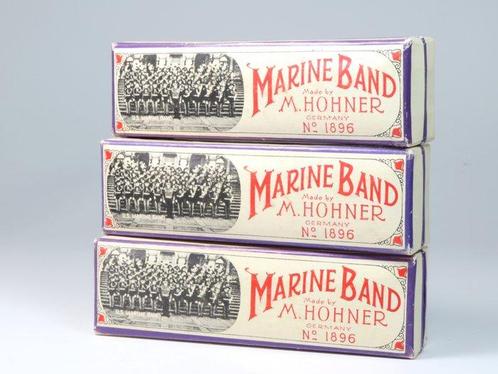 Hohner - Legend of the Blues: 3 X Vintage Marine Band, Muziek en Instrumenten, Blaasinstrumenten | Blokfluiten