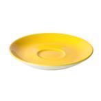GGM Gastro | (6 stuks) BART COLOUR CAFE - Cappuccino schotel, Verzenden, Nieuw, Effen, Kop(pen) en/of Schotel(s)