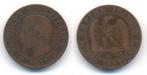 5 Centimes 1857 W Lille Frankreich: Napoleon Iii, 1852-1870, Verzenden