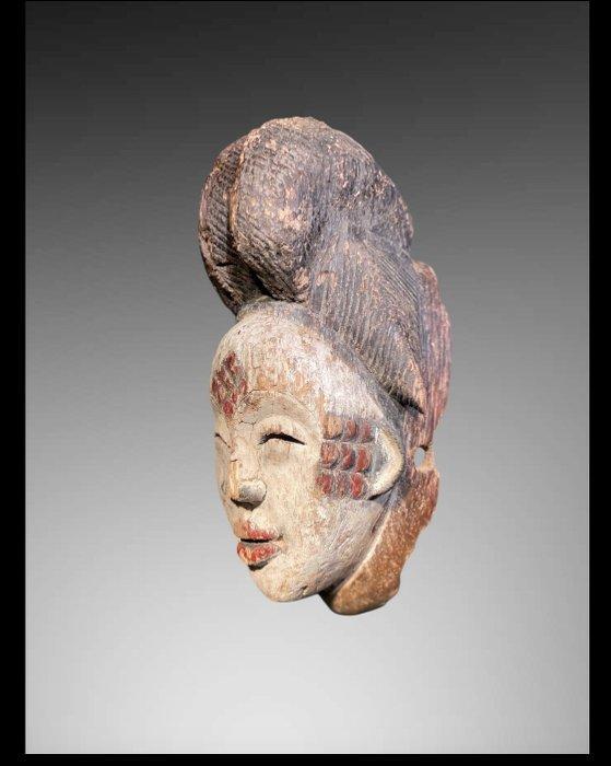 Masker Punu uit Gabon - beeldhouwwerk punu - Punu - Gabon, Antiek en Kunst, Kunst | Niet-Westerse kunst