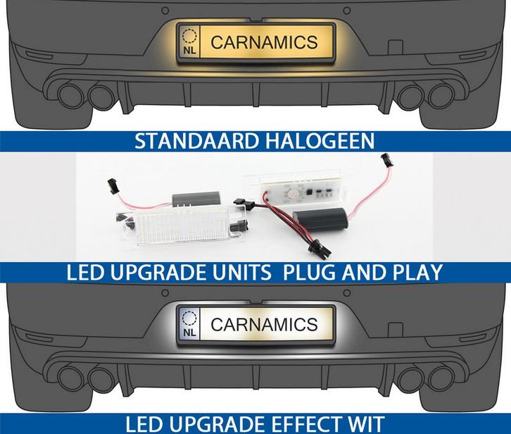 LED Kentekenverlichting | Opel Zafira B Astra H Astra J Cors, Auto-onderdelen, Verlichting, Nieuw, Opel, Verzenden
