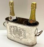 Dubbele Wijnkoeler met Familiewapen - Wijnkoeler - Empire -, Nieuw