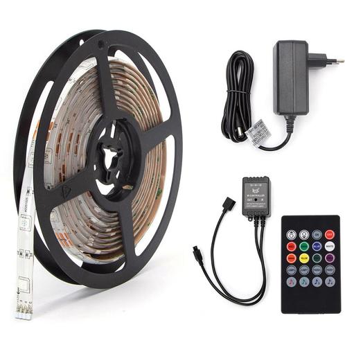 LED Strip Set Muziek Sync - Aigi Stippi - 3 Meter - 5050-30, Huis en Inrichting, Lampen | Overige, Nieuw, Ophalen of Verzenden