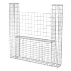 Gabion Mand U-vorm - - Tweedekansje - Tuin Decoratie -56%, Tuin en Terras, Bielzen en Borders, Overige materialen, 100 tot 200 cm