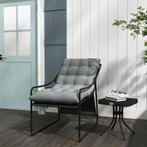 TRUUSK Tuinstoel Met Dik Zitkussen, Loungestoel Met Armleuni, Verzenden, Nieuw