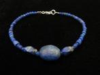 Bactrian Armband gemaakt van Lapis kralen - 16.5 cm (Zonder