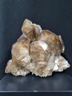 High Quality Smokey Quartz Cluster - Hoogte: 180 mm -