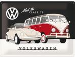 Meet the classics Volkswagen reclamebord, Ophalen of Verzenden, Nieuw