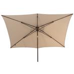 Azzurro stokparasol 200x300 cm wenge frame beach 4 Seasons, Tuin en Terras, Parasols, Ophalen of Verzenden, Nieuw