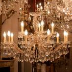 Grootste collectie van 1000+ kroonluchters en wandlampen, Huis en Inrichting, Lampen | Kroonluchters, Overige materialen, Gebruikt