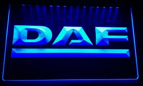 DAF neon bord lamp LED cafe verlichting reclame lichtbak, Huis en Inrichting, Lampen | Overige, Nieuw, Verzenden