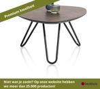 XOOON Masura salontafel HPL/metaal - Roest, Huis en Inrichting, Tafels | Salontafels, Ophalen of Verzenden, Nieuw, Overige materialen
