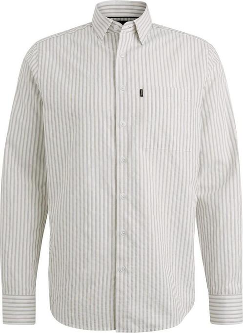 Vanguard Overhemd Dobby Streep Beige maat XXL Heren, Kleding | Heren, Overhemden, Beige, Nieuw, Verzenden