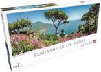 Panoramic Puzzle Amalfi Coast - Legpuzzel - 504 puzzelstukje, Hobby en Vrije tijd, Denksport en Puzzels, Ophalen of Verzenden