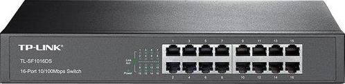 TP-Link TL-SF1016DS - Netwerk Switch - Unmanaged, Computers en Software, Netwerk switches, Verzenden