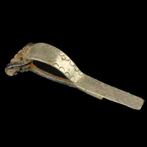 Oud-Romeins Zilver versierde boogfibula met ijzeren pin