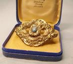 Zonder Minimumprijs - Broche goudfolie/goud doublé -