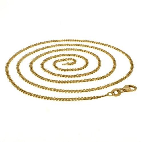 Ketting - 18 karaat Geel goud, Sieraden, Tassen en Uiterlijk, Antieke sieraden