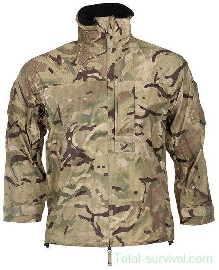 British army soft shell regenjas Lightweight, MTP Multicam, Caravans en Kamperen, Regenkleding, Dames, Heren, Regenjas, Gebruikt